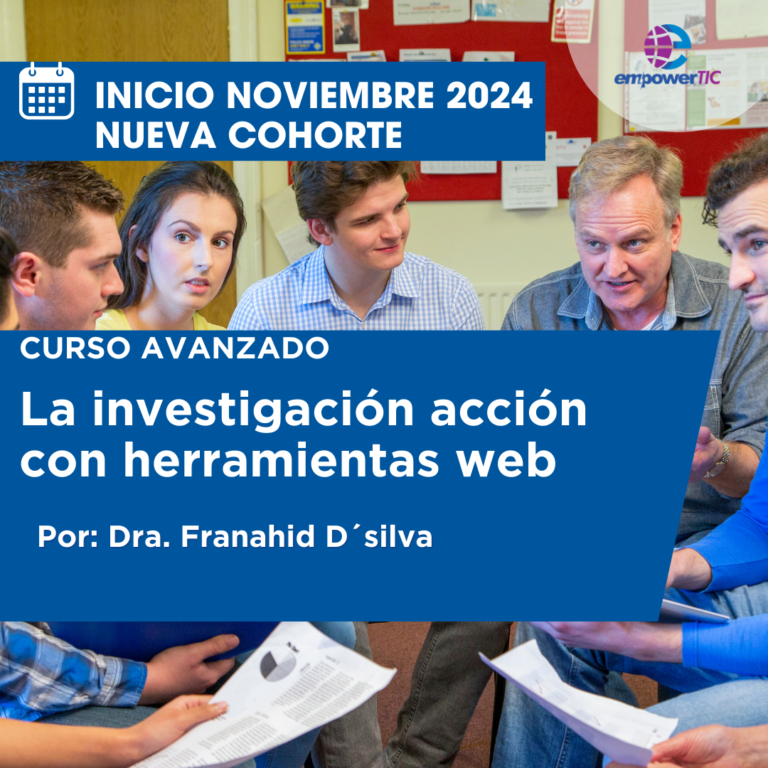 Investigación acción con herramientas web