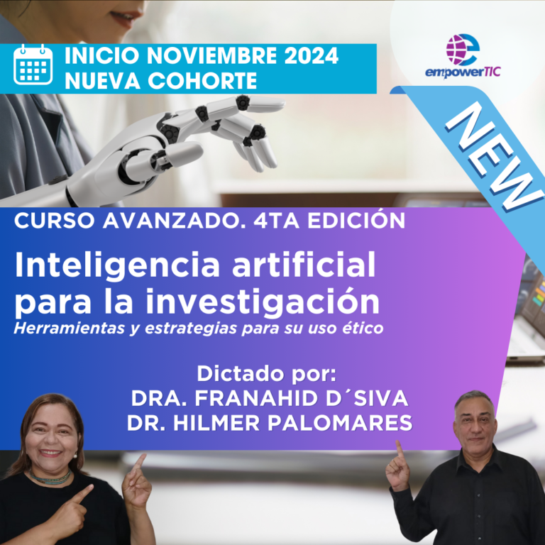 Curso Avanzado Inteligencia Artificial para Investigación