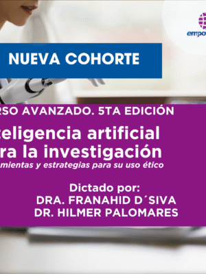 Curso Avanzado Inteligencia Artificial para Investigación
