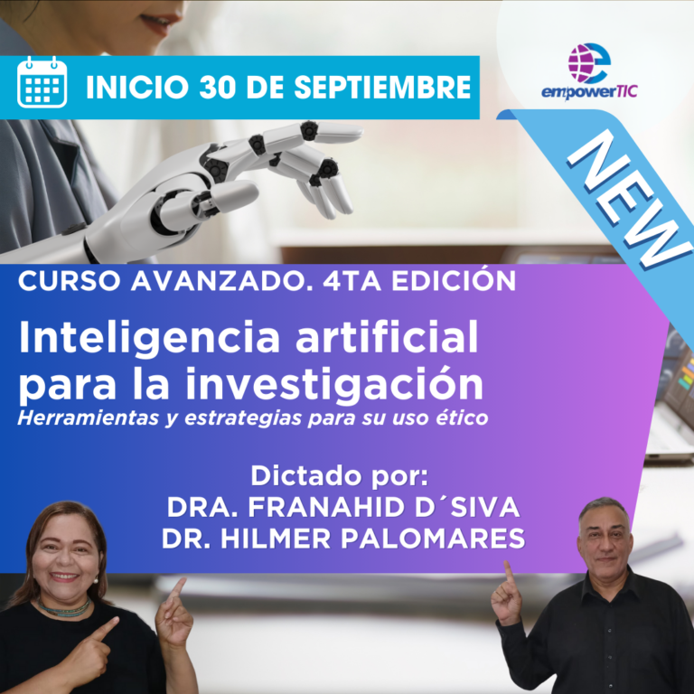 Curso Avanzado Inteligencia Artificial para Investigación