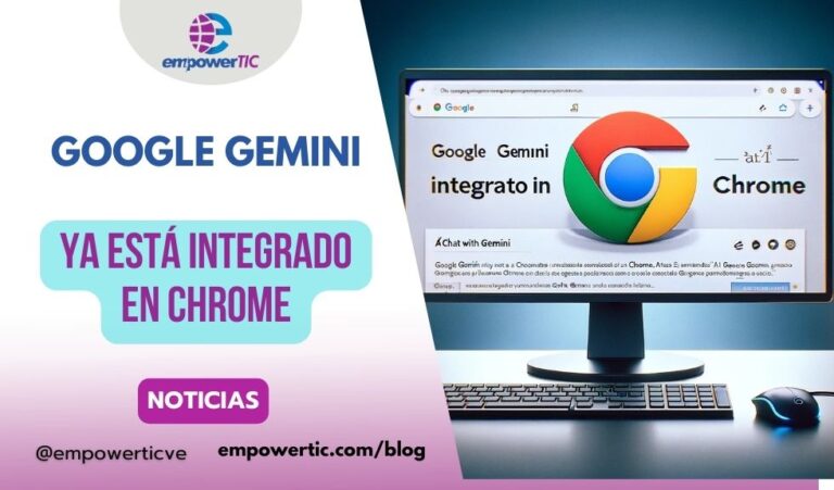 Google Gemini ya está integrado en Chrome