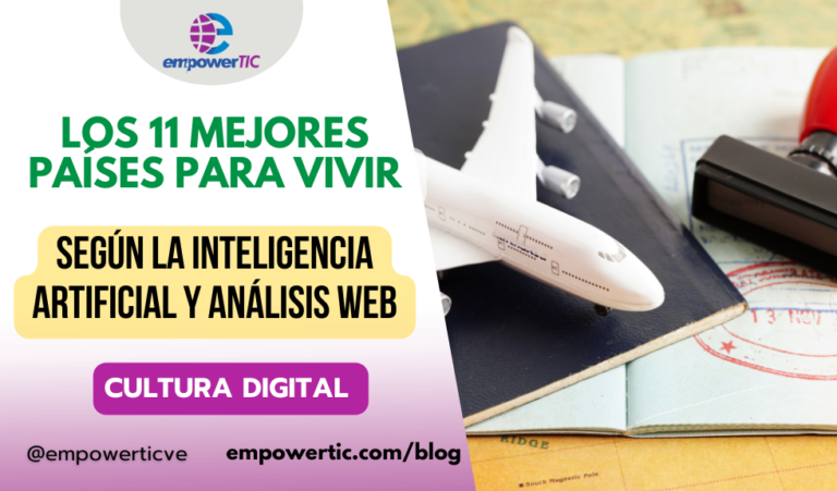 Los 11 mejores países para vivir según la inteligencia artificial y análisis web