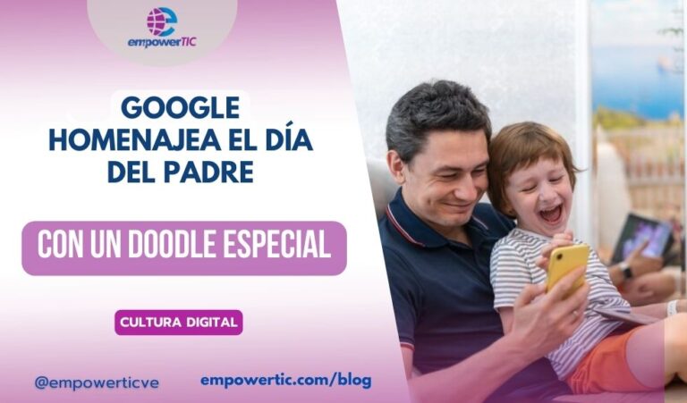 Google homenajea el día del Padre con un Doodle especial