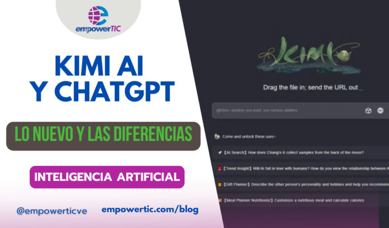 Kimi AI y ChatGPT: lo nuevo y las diferencias