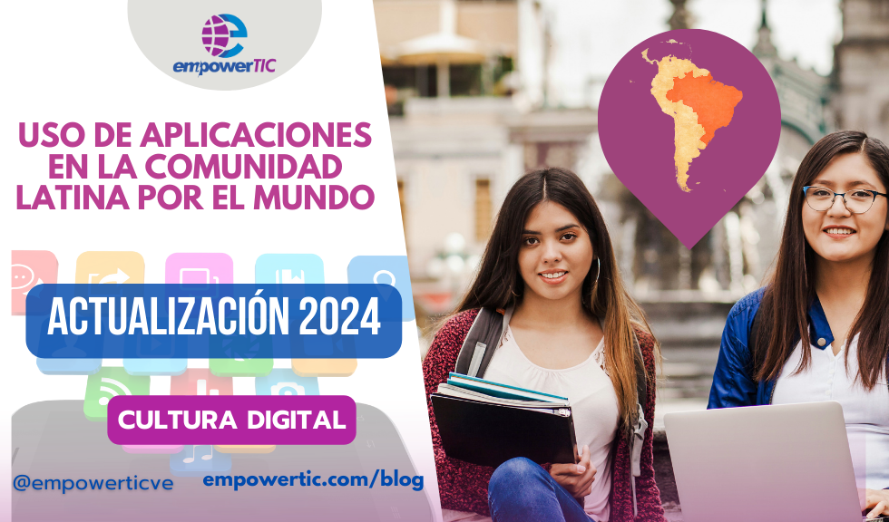 Uso de aplicaciones por la comunidad latina en el mundo: actualización 2024