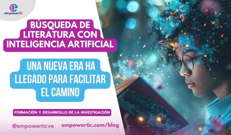 Búsqueda de Literatura con Inteligencia Artificial: una nueva era ha llegado para facilitar el camino