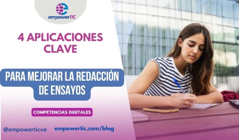 4 Aplicaciones clave para mejorar la redacción de ensayos