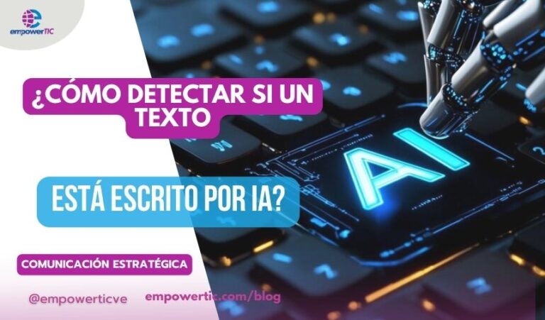 ¿Cómo detectar si un texto está escrito por IA?