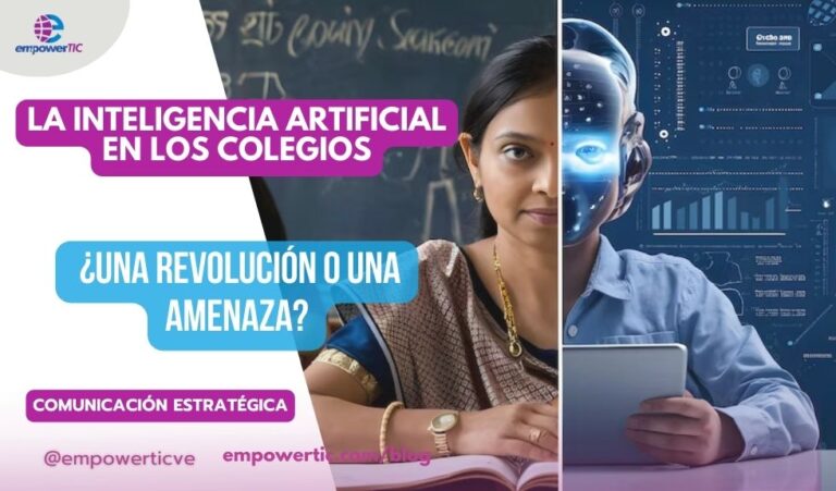 La inteligencia artificial en los colegios: ¿una revolución o una amenaza?