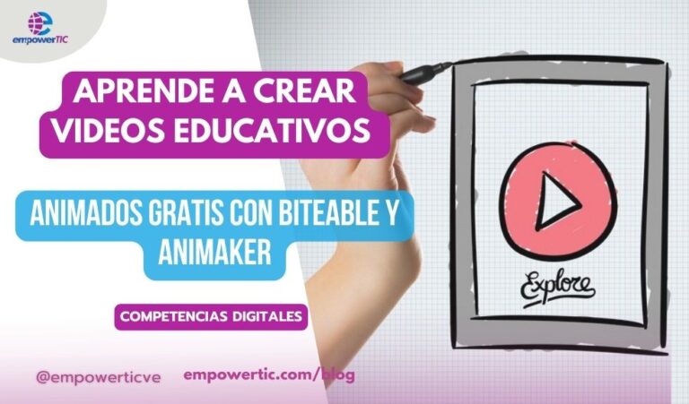 Aprende a crear videos educativos animados gratis con Biteable y Animaker