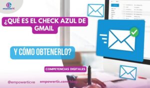 check azul de Gmail