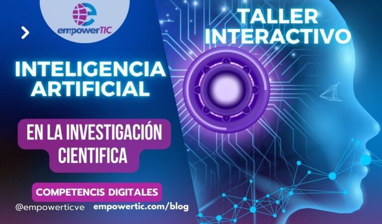 Aprende gratis IA aplicada a investigación científica: taller interactivo del 7 al 9 de mayo