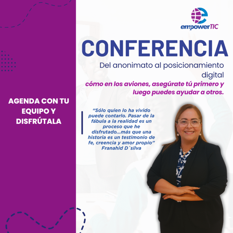 Conferencia: del anonimato al posicionamiento digital