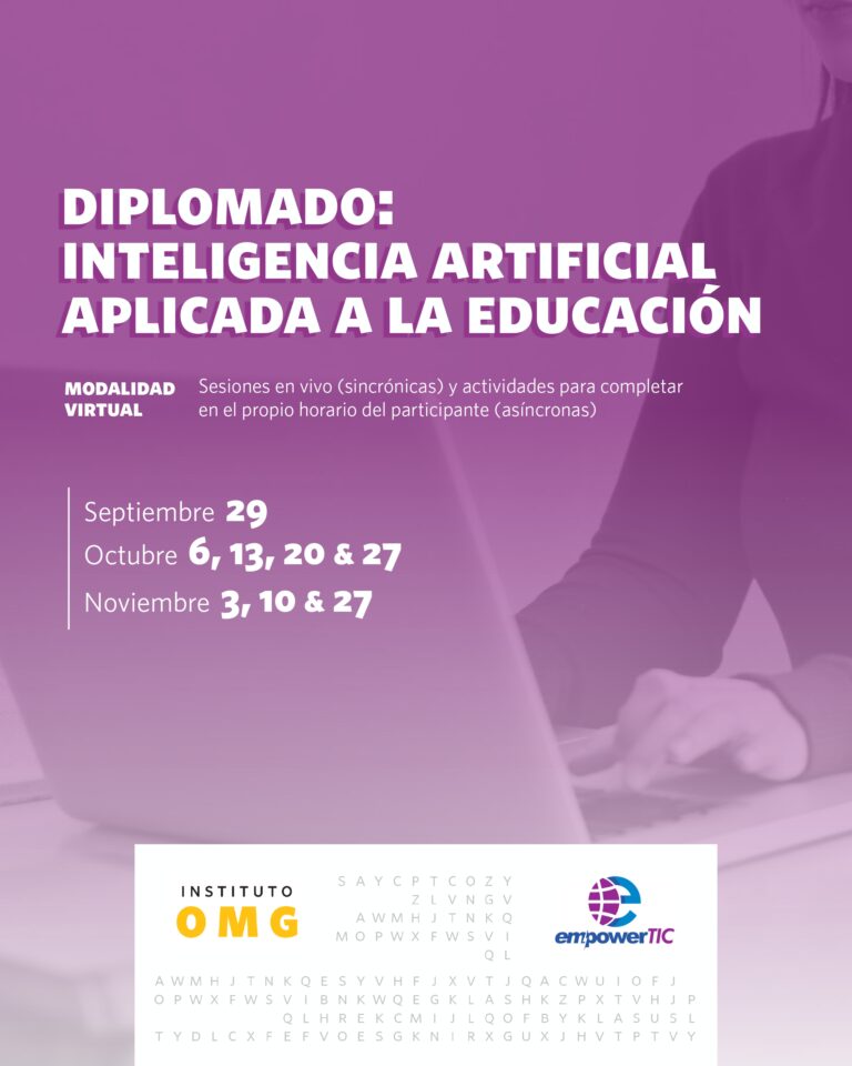 Diplomado: Inteligencia Artificial aplicada a la Educación