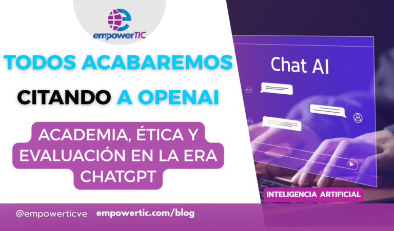 Todos acabaremos citando a OpenAI: academia, ética y evaluación en la era ChatGPT