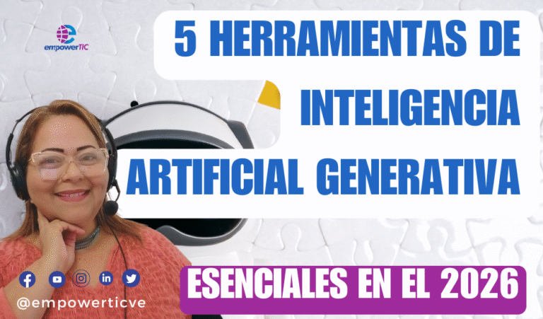 5 Herramientas de inteligencia artificial 2026: eleva tu productividad