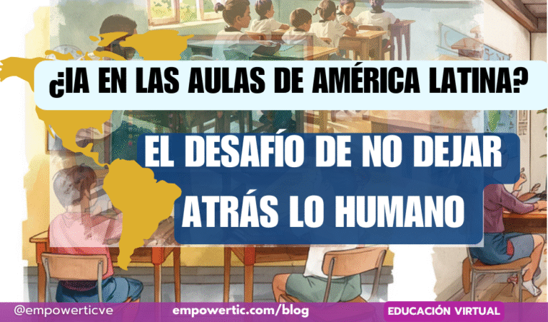 ¿IA en las aulas de América Latina? El desafío de no dejar atrás lo humano