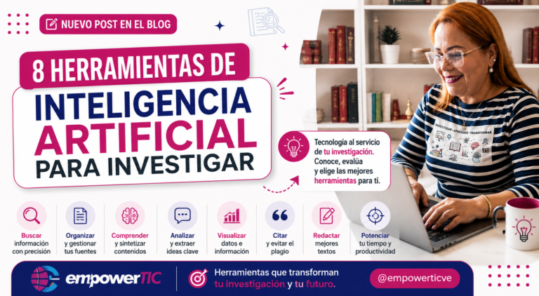 8 herramientas de inteligencia artificial recomendadas para investigar en 2026
