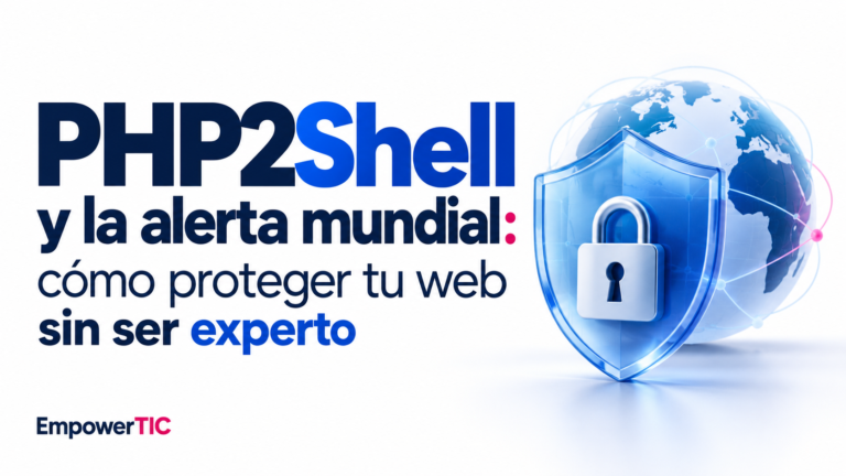 PHP2Shell y la alerta mundial: cómo proteger tu web sin ser experto